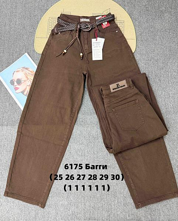 Джинсы Jeans Club 6175 brown - делук