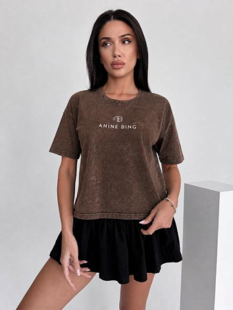 Футболка New Season FV029 brown - делук