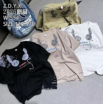 Футболка Sunnytot W55 black - делук