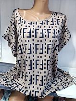 Футболка Galina 569-4 beige - делук