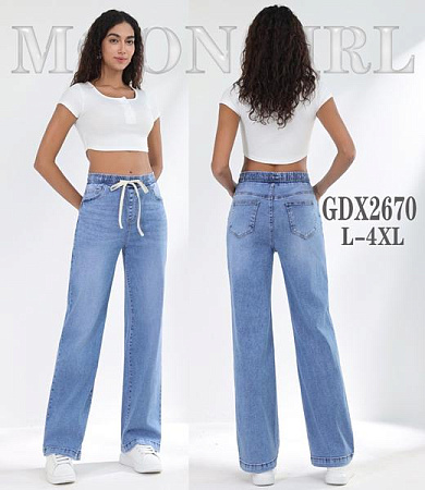 Джинсы Miss Kurry GDX2670 l.blue - делук