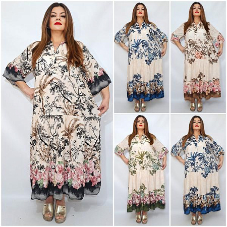 Платье Biblos 2354 mix - делук