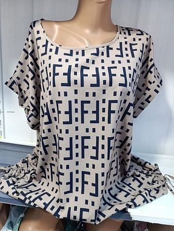 Футболка Galina 569-4 beige - делук