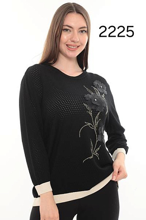 Свитер Julia 2225 black - делук