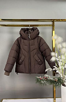Куртка Delfinka 24 brown - делук