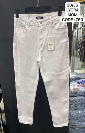 Джинсы Maxim Jeans 760 white - делук