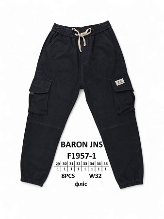 Джинсы God Baron F1957-1 black - делук