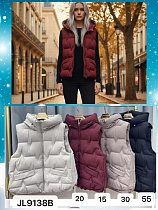 Жилетка Dorimodes JL9136B black - делук