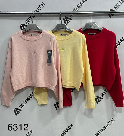 Свитер Met&March 6312 yellow - делук