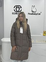 Пуховик Yafeier 2587 grey - делук