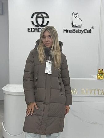 Пуховик Yafeier 2587 grey - делук