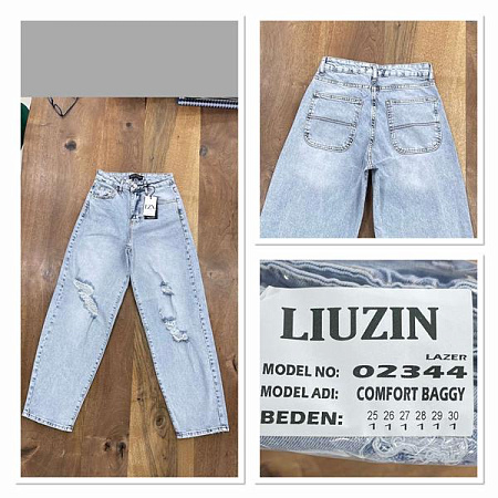 Джинсы Maxim Jeans 02344 l.blue - делук