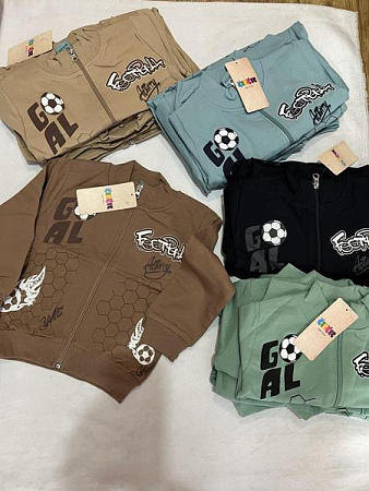 Кофта Спорт Zayka ZA1850 beige - делук