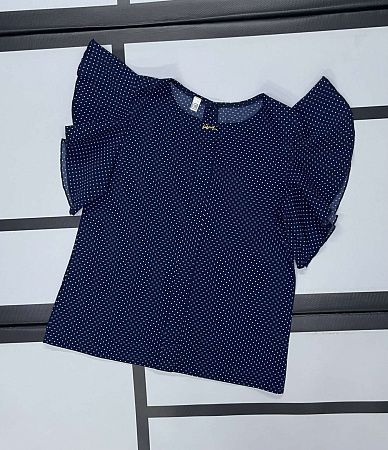 Блузка Kosmy K32 navy - делук
