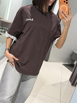 Футболка Comod 1348 chocolate - делук