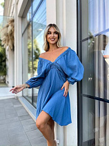 Платье Arina 6212 blue - делук