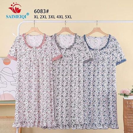 Ночнушка Saimeiqi 6083 beige - делук