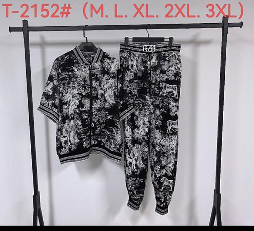 Костюм Saint Wish T2152 black - делук