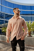 Рубашка Alisa Brand 802-41743 beige - делук