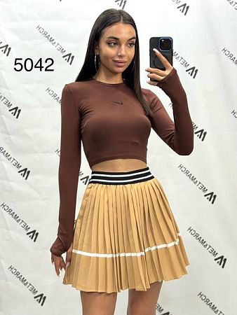 Юбка Met&March 5042 beige - делук