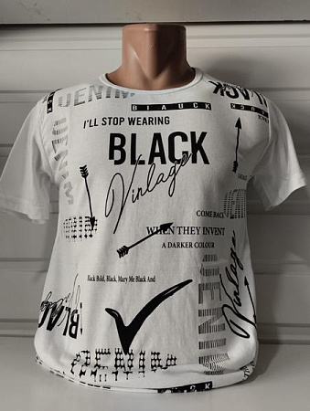 Футболка Panda 1573 white - делук