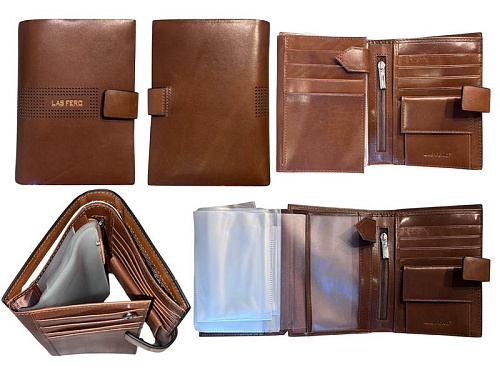 Кошелек Trendshop 62-L60-701C brown - делук