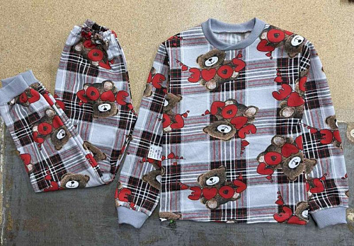 Пижама Proschenko PR629 grey - делук