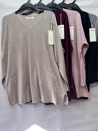 Свитер Emsweekis E907 wine Свитер Emsweekis E907 wine - делук