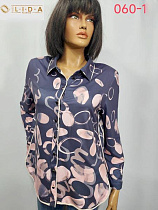 Рубашка Lida 060-1 blue - делук