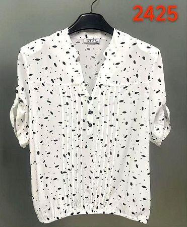 Блузка Lida 2425 white - делук