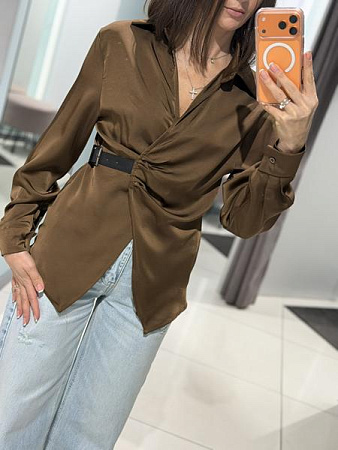 Рубашка Comod 6826 brown - делук