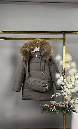 Куртка Delfinka 9618 khaki - делук