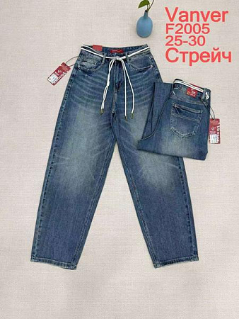 Джинсы Vanver F2005 navy - делук