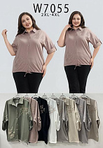 Рубашка Estima W7055 mix - делук