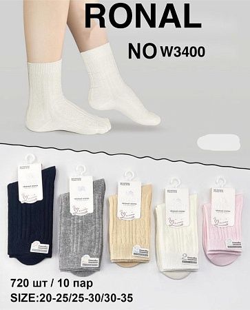 Носки Ronal W3400 mix(25-30) - делук