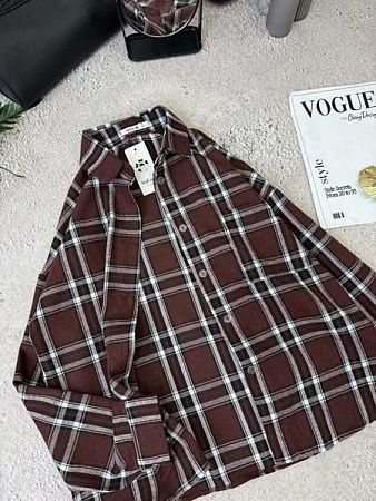 Рубашка Sofi Cor 9063-1 brown - делук