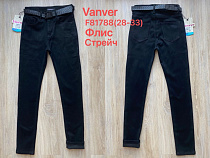Джинсы Vanver F81788 black - делук