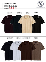 Футболка Vip Stendo 33262 d.brown - делук