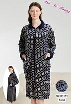 Халат Romeo Life 701 navy - делук