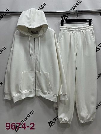 Костюм Спорт Met&March 9674-2 white Костюм Спорт Met&March 9674-2 white - делук