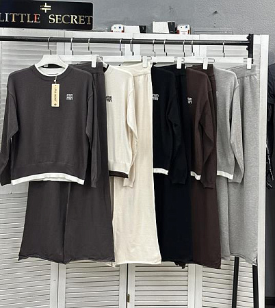 Костюм Спорт Little Secret W70 l.grey - делук