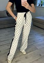 Штаны Спорт S.Style 604 white - делук