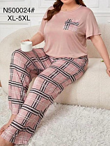 Пижама Brilliant B500024 beige - делук