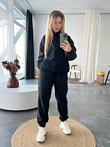 Костюм Спорт Modnulya 5132 black - делук