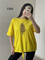 Футболка Fsn 1300 yellow - делук