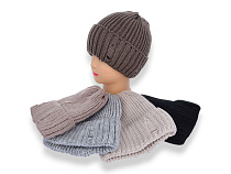 Шапка Angelica KWR001-1 рвана на флісі mix - делук