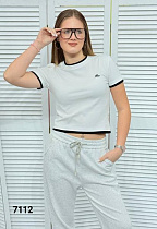 Топ Mmc Clothes 7112 white - делук