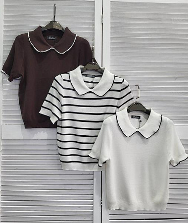 Футболка Style Nadezhda 317 brown - делук