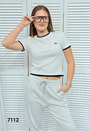 Топ Mmc Clothes 7112 white - делук