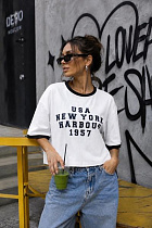 Футболка New Season F051 white - делук